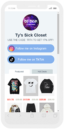 Ty’s Sick Closet